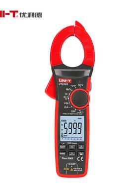优利德UT206B/UT207B/UT208B交直流钳形万用表 1000A浪涌电流钳表