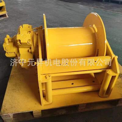 河道清淤设备用液压绞车5吨8吨牵引钻机安装绞盘卷扬机