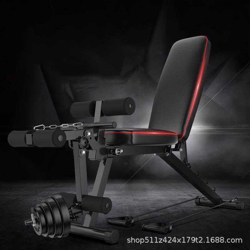 艾踏哑铃凳卧推家用健身椅健腹板仰卧起坐腹肌多功能飞鸟椅子厂家