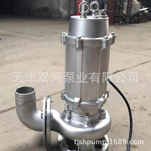 WQP不锈钢污水泵 潜污泵 腐蚀液体输送泵 养殖排污泵