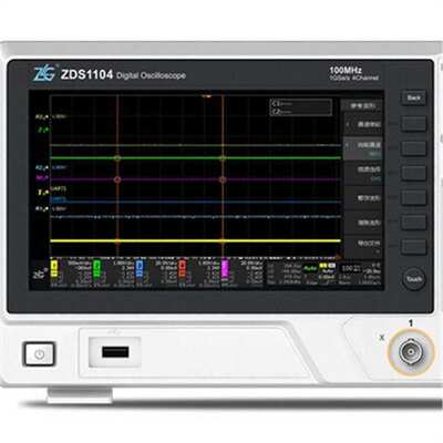 致远ZDS1104 ZDS1104PLUS  100MHZ/4通道数字示波器