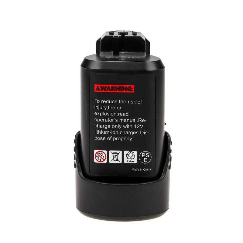 替代博氏锂电池10.8V/12V工具 gsr120-li 充电钻電池BAT411