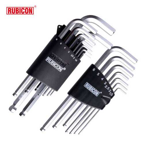 罗宾汉RUBICON公制内六角扳手套装工具RHK-187L189L287L289L287XL