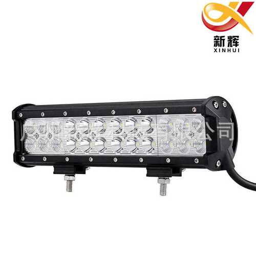 工厂直销LED light bar 72W工作灯汽车射灯改装车顶灯长条灯新款