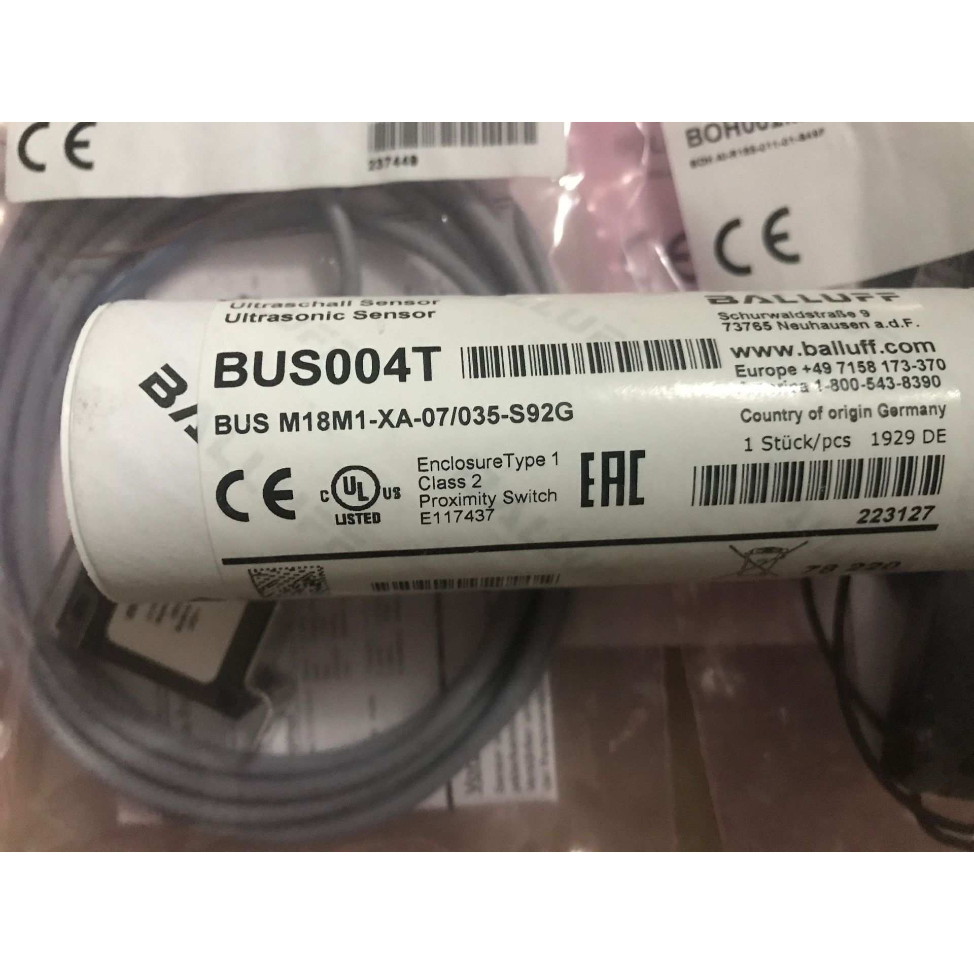 BAE SA-OH-038-UA-DV02 接近开关