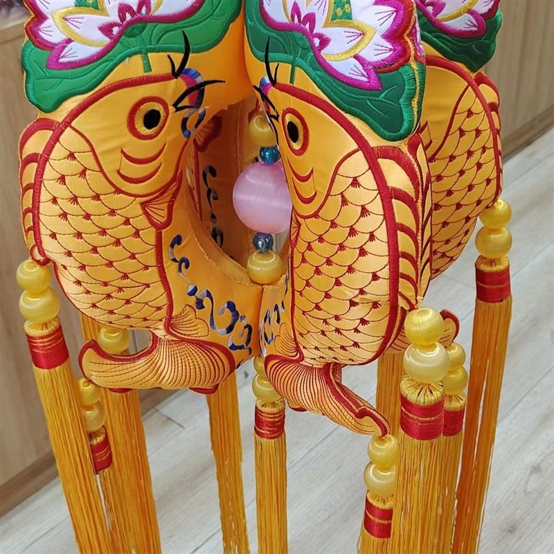 爆款刺地区特色工艺品会议展厅装饰品/婚品吉祥 绣饰庆/