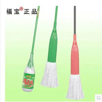 福宝新款宿舍拧水拖把家用圆头免手洗懒人挤水棉地拖墩布厨房工具图片