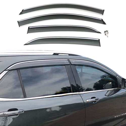 专用雪佛兰探界者Chevrolet Equinox 2017-2023注塑雨挡车窗雨眉