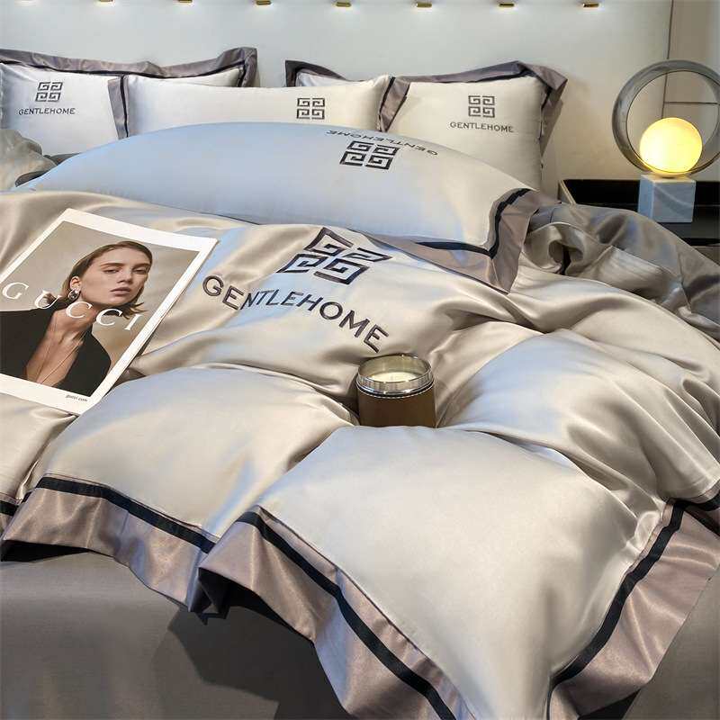 夏季冰丝七件套床上用品被褥八件套被子全套一整套四件套带被芯六