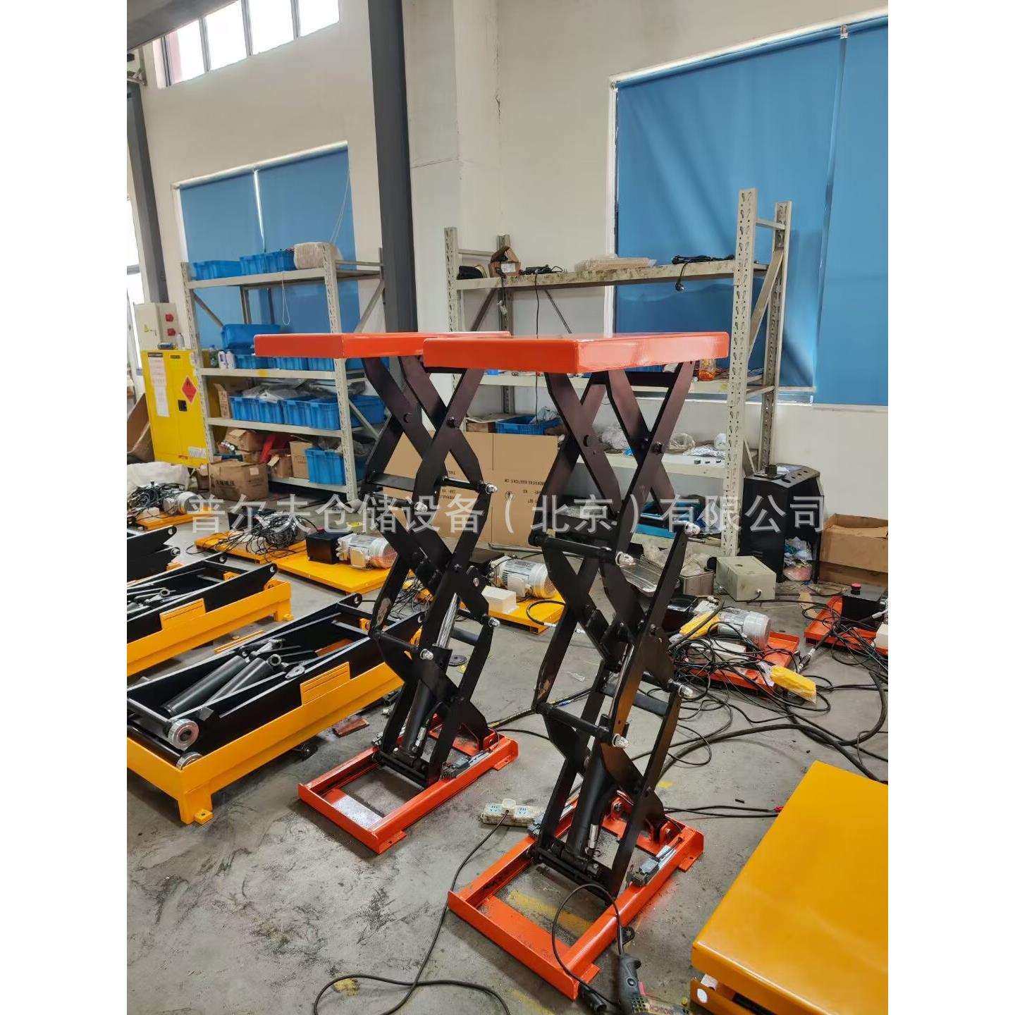 非标手动液压平台模具手推车电动升降平台移动式升降台液压平板车
