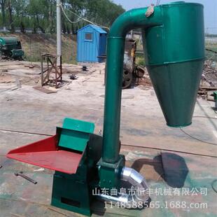 稻草秸杆锤片粉碎机 自动进料秸秆粉碎机 养猪粉碎机