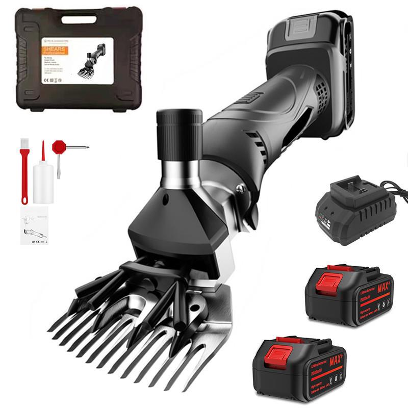 耀易厂家锂电羊毛剪 宠物剪 羊毛推子充电款多功能动物剃毛机