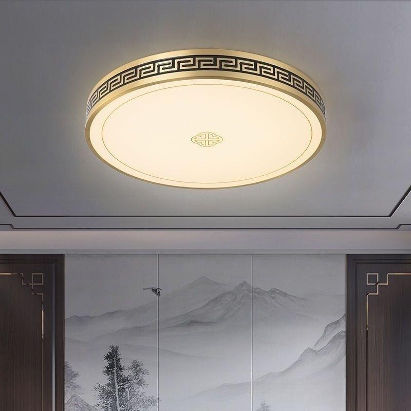 全铜别墅大门LED吸顶灯防虫防蚊防潮门厅灯入户户外大门口阳台灯