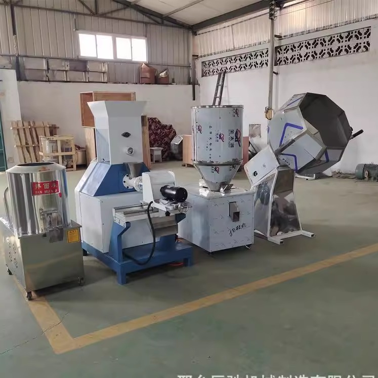 全自动狗粮膨化机小型鸟粮猫粮机器狗粮机鱼饲料膨化机