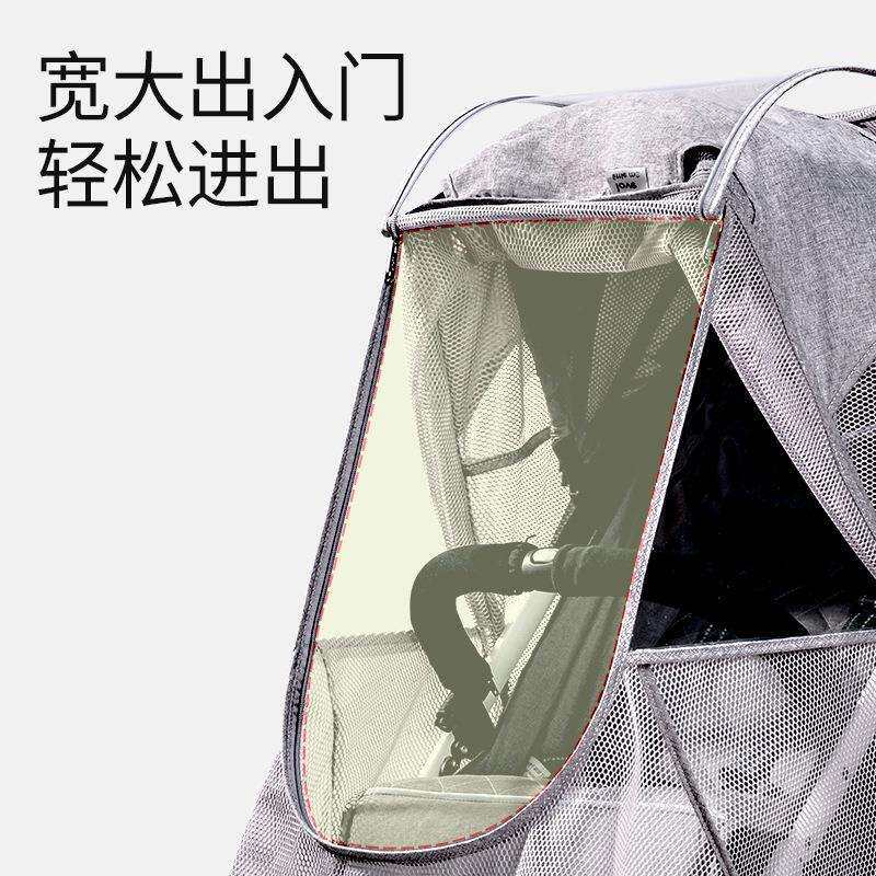婴儿车蚊帐通用宝宝儿童手推车防蚊帐罩加密夏季透气蚊帐