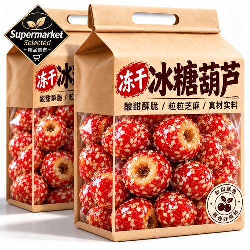 冻干老北京冰糖葫芦无核独立装
