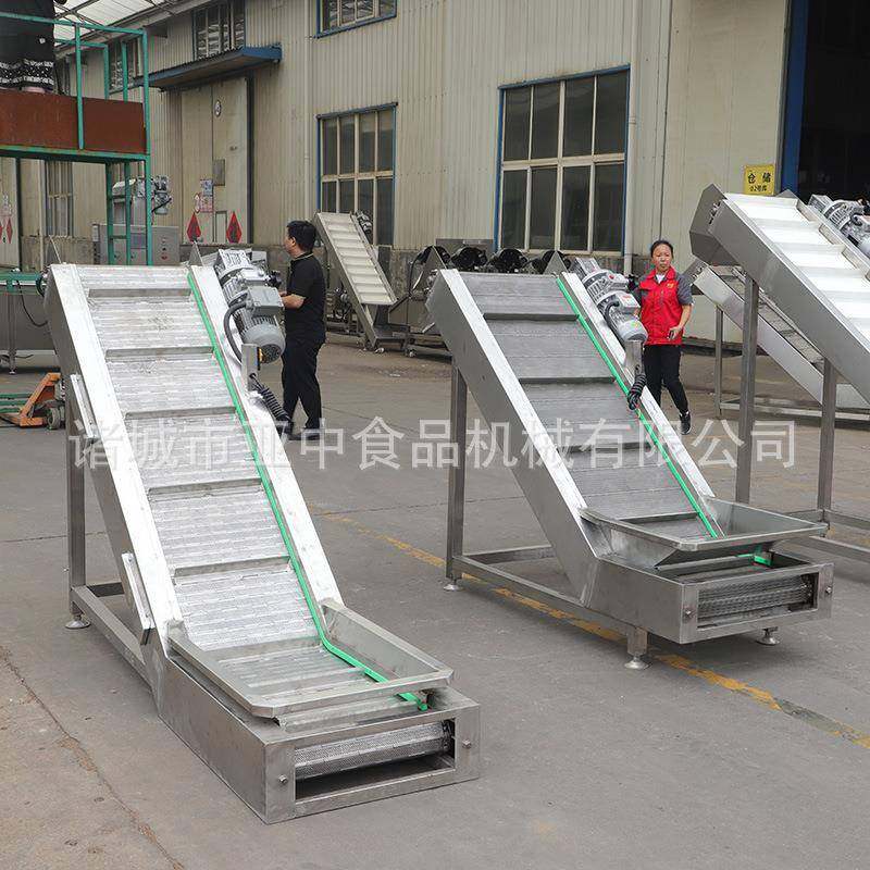 厂家供应果蔬加工设备食品提升输送机提升机果蔬提升物料设备