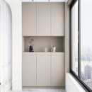 阳台储物柜飘窗柜衣柜防晒收纳置物柜加工定制大容量杂物储物柜子