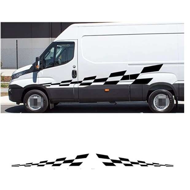 适用于依维柯IVECO Daily侧裙车贴车身贴纸改装车贴A654