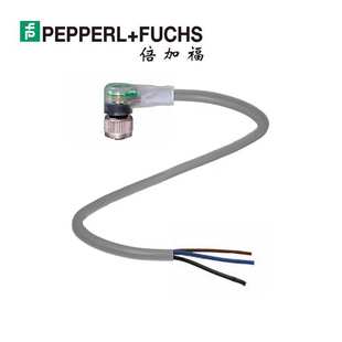 FUCHS 023315 M12弯头PUR线缆5米 PEPPERL PUR倍加福