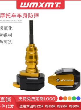 适用本田CB125R/150R CB250R CB300R CB500F改装车身防摔胶保护球