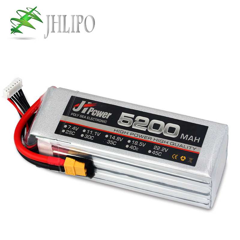聚海航模锂电池5200mah35C4s14.8V直升机涵道飞机多轴高倍率电池