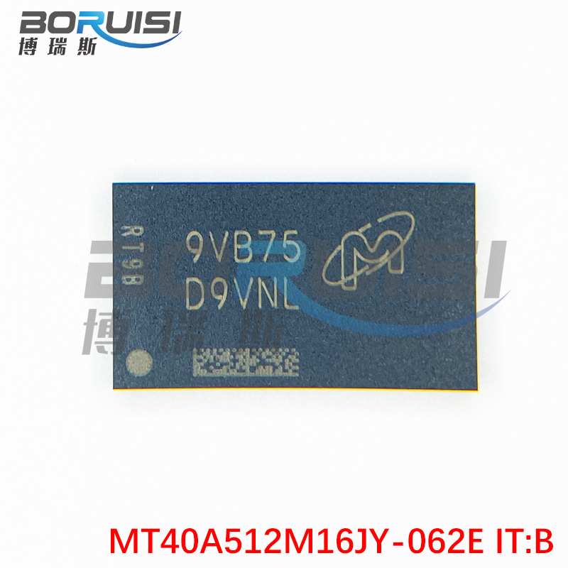 MT40A512M16JY-062E IT:B SDRAM DDR4存储器 8Gb 并联 1.6GHz