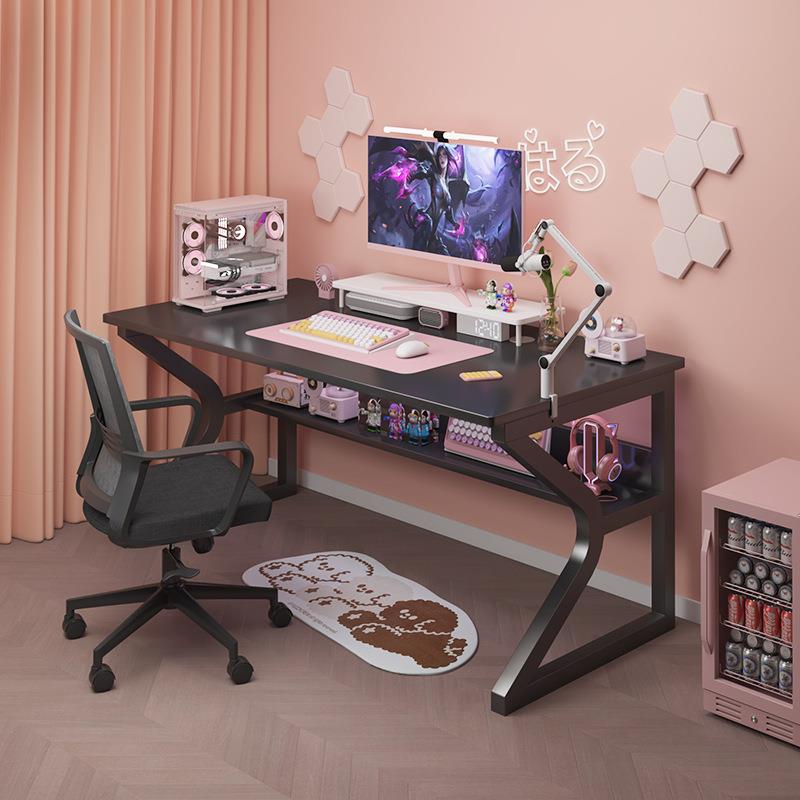 电脑桌台式桌简约现代办公桌家用写字桌子卧室简易电竞桌学生书桌