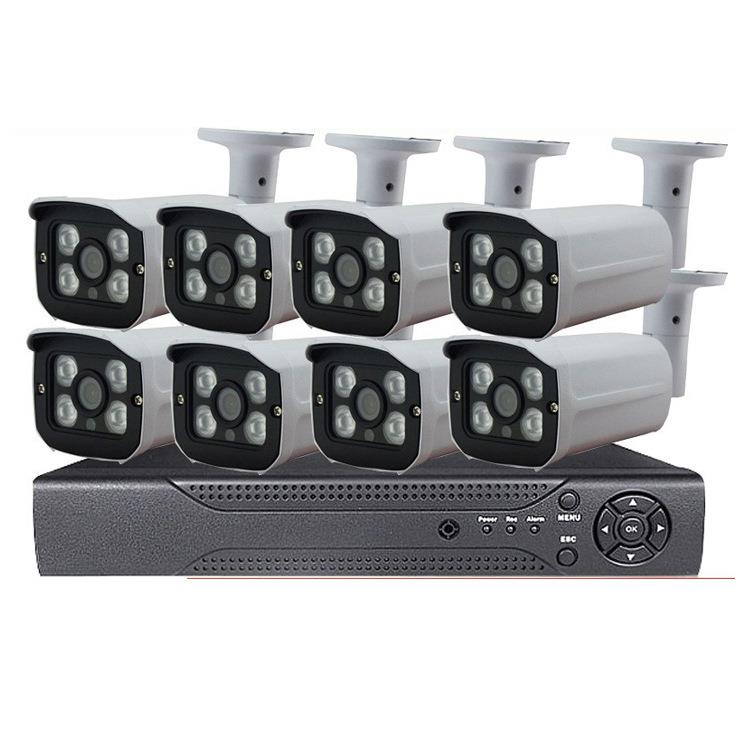 4mp HD CCTV CAMERA 8CH AHD KIT 400万像素4路监控 8路监控系统