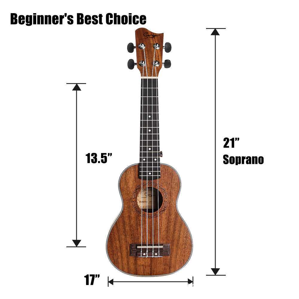 23寸尤克里里正桶薄桶全相思木 木色哑光小四弦琴乌克丽丽ukulele