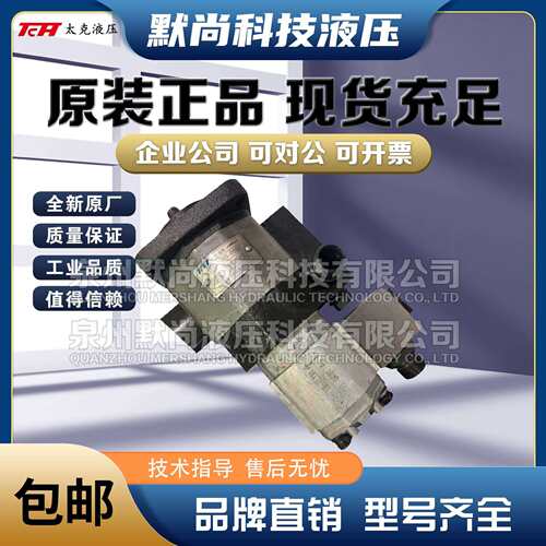 辽宁太克TCH齿轮泵CBTKd-G8.5/F1CFZ+CBWn2-F1.0-TL1B1剪纸机油泵