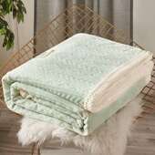 珊瑚绒毛毯冬季 加厚小毯子被子铺床单人学生宿舍办公室沙发午睡毯
