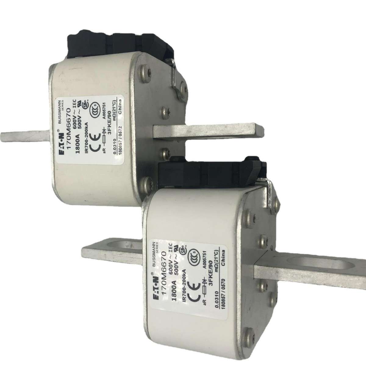 BUSSMANN巴斯曼快速熔断器170M6670 170M6671保险丝 断路器底座