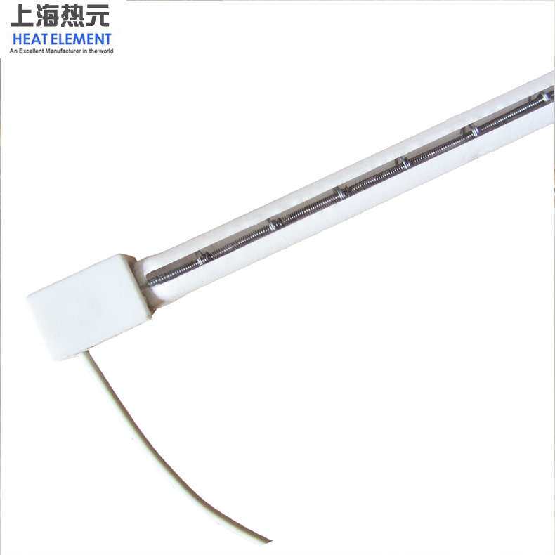 透明红外线加热管卤素加热管吹瓶机半镀白加热管工业电加热管配件