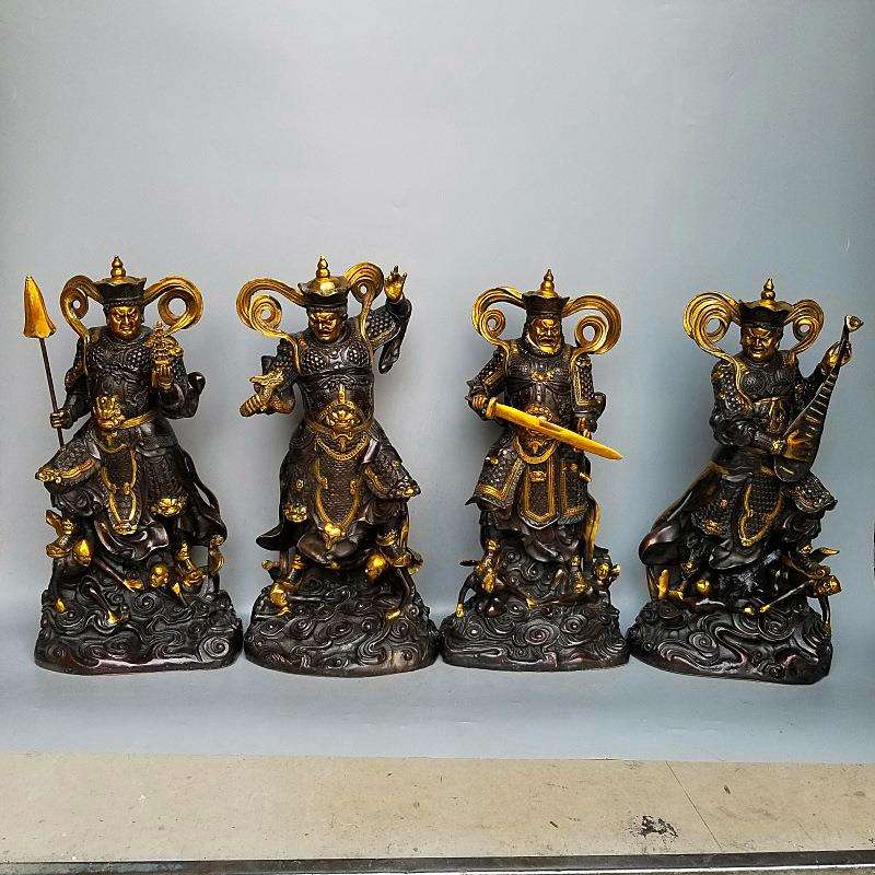 大号四大天王金刚铜像铜像妙音铜器铜雕工艺品厂