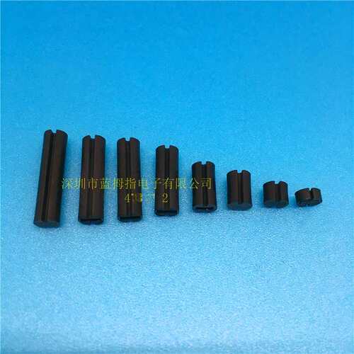 F5尼龙双坑间隔柱 LED间隔柱 双坑 双槽 5MM 脚垫 垫高灯柱 实心