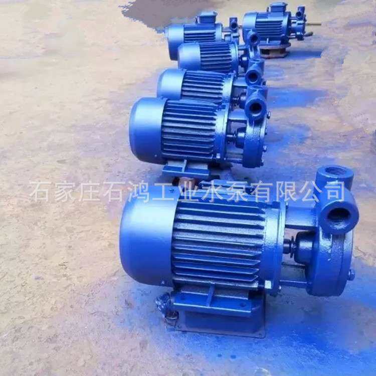 好品质 高扬程自吸电泵 W型单级增压泵 离心式旋涡泵 清水泵