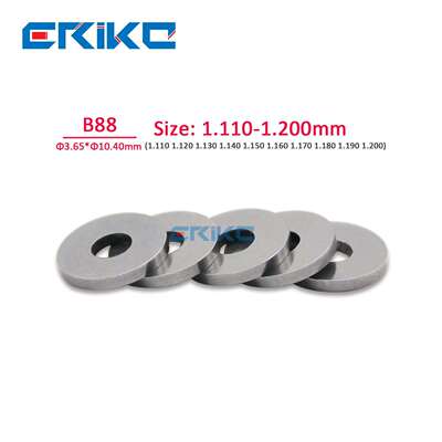B88 (1.110-1.200) 50pcs喷油器调整垫片23670-0E020 1GD 2GD