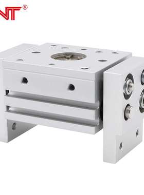 NNT热销大推力气动气缸 MHL2夹爪 机械手阔型平行夹爪气缸