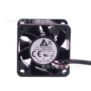 原装DELTA台达FFB0412MN HN HHN VHN SHN直流12V24V 4028散热风扇