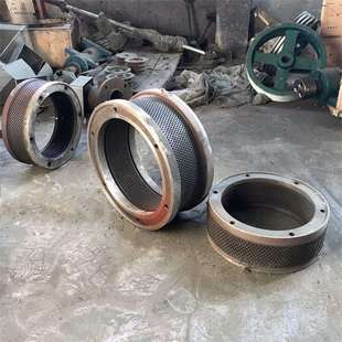 压缩比6.0 喇叭孔 450环模颗粒机模具 颗粒机总成 6毫米模板