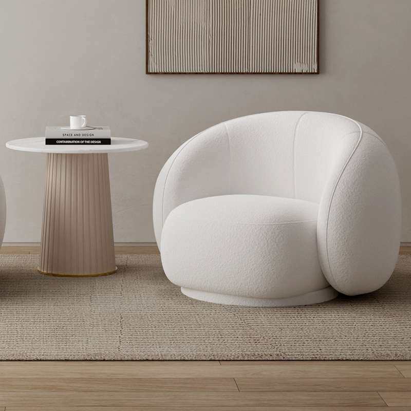 简约现代沙发椅北欧轻奢单人沙发服装店铺接待洽谈网红休息区创意