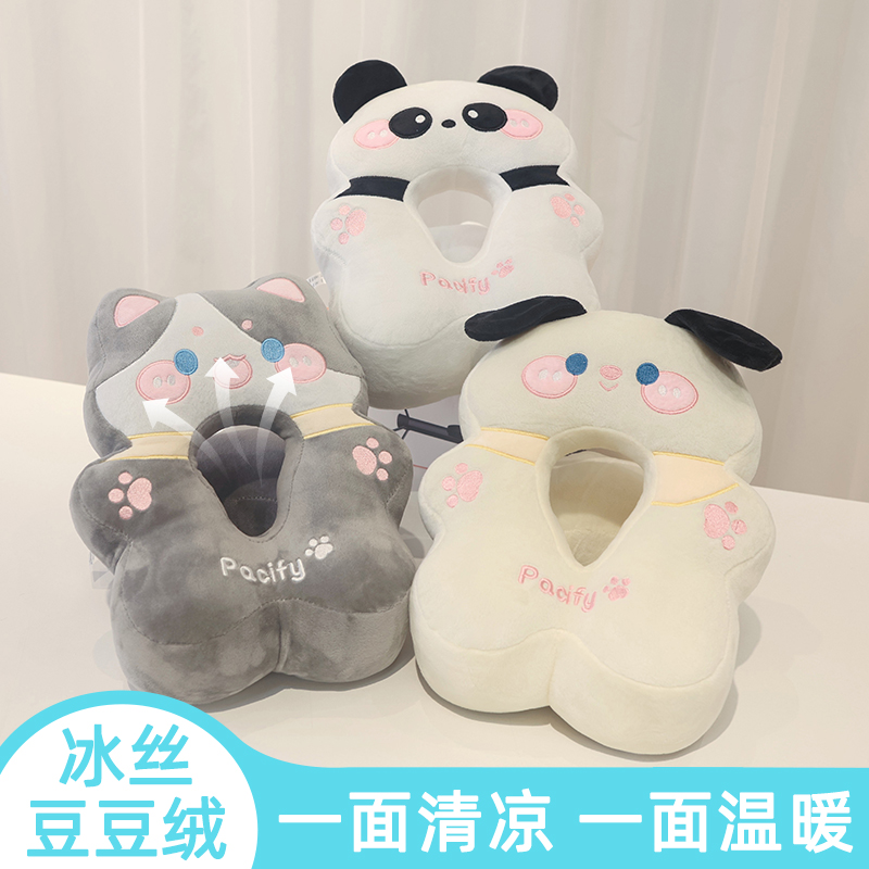 冰丝抱枕午睡枕趴睡枕成人办公室午休神器学生趴桌上专用睡觉枕头