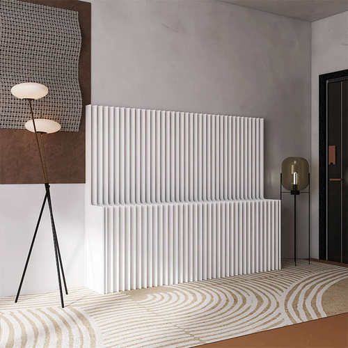 玄关栅栏分隔断墙板防水入户客厅折叠玄关餐厅创意屏风纸柜隔断