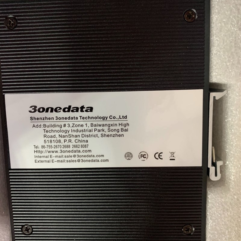 三旺IES618 8口百兆v管理型工业导轨式交换机 环网冗余双电源