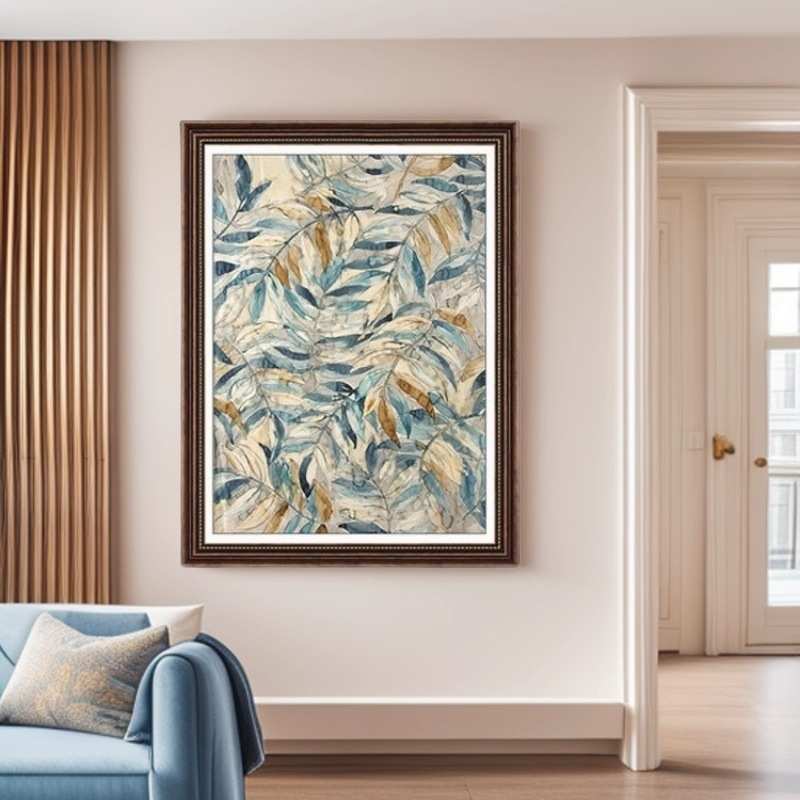 玄关竖版挂画美式背景墙装饰画北欧风格抽象画走廊过道画墙画现代
