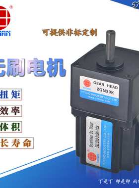 厂家直销雨田15W直流无刷电机，2BLD15-48GN-30S，无人环卫车电机