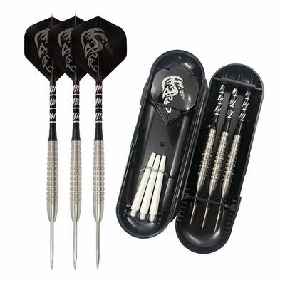 GOODARTS骑士飞镖针24g比赛级钨钢飞镖套装darts跨境飞镖盒子