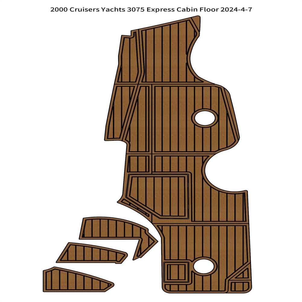 2000 Cruisers Yachts 3075 游艇船舶EVA柚木地板 亚马逊热销