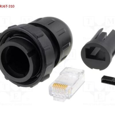 SWITCHCRAFT DCC-RJ6T-310 DCC-RJ6SB-310 连接器: RJ45; 插头